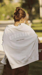 Suburban Mom Varsity Crewneck
